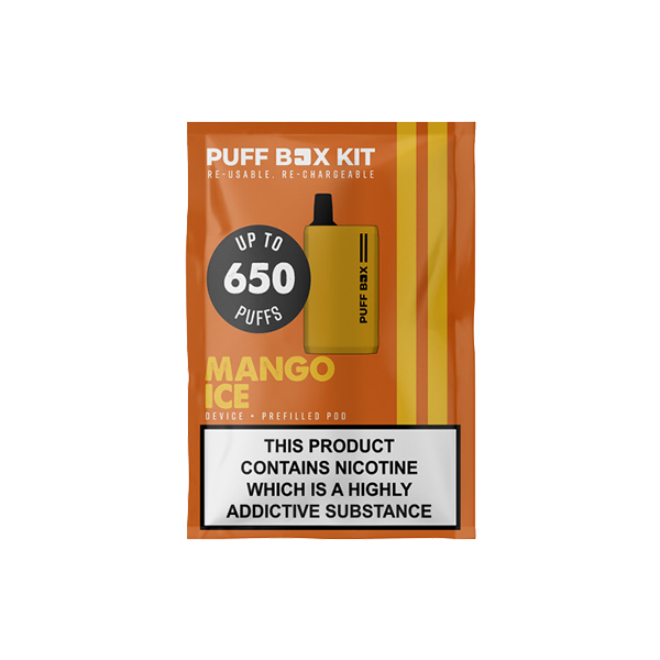 20mg Puff Box Vibrant Yellow Starter Kit - Vape Center