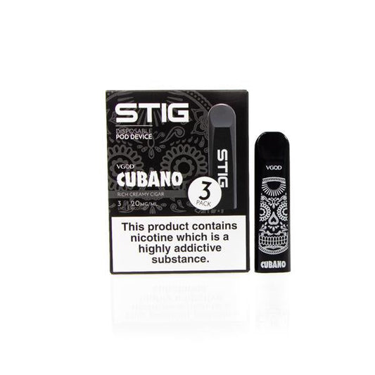 20mg VGOD Stig Disposable Pod Vape Kits 3PCS - 2d0116-20
