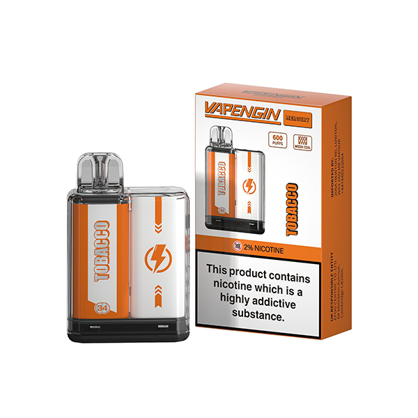 20mg Vapengin Mercury Disposable Vape Device 600 Puffs - Vape Center