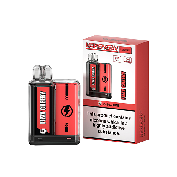 20mg Vapengin Mercury Disposable Vape Device 600 Puffs - Vape Center