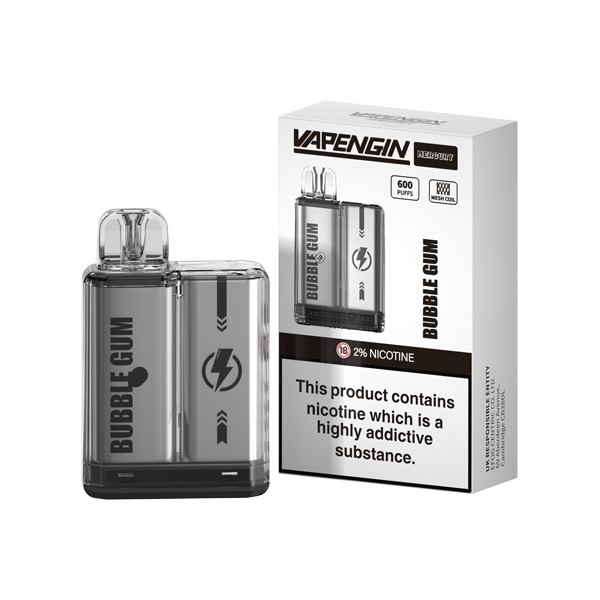 20mg Vapengin Mercury Disposable Vape Device 600 Puffs - Vape Center