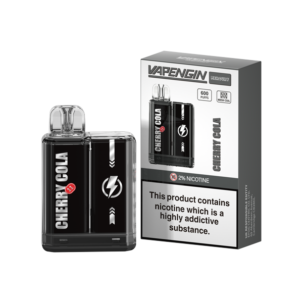 20mg Vapengin Mercury Disposable Vape Device 600 Puffs - Vape Center