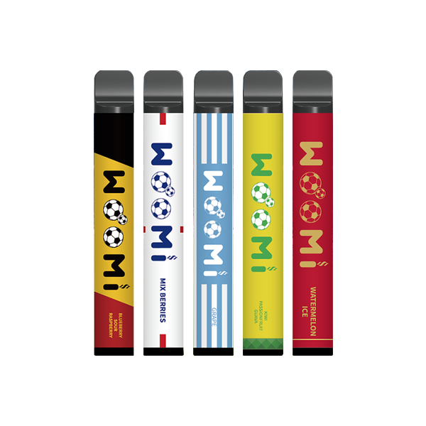 20mg Woomi Goal 600 Disposable Vaping Device 600 Puffs - Vape Center