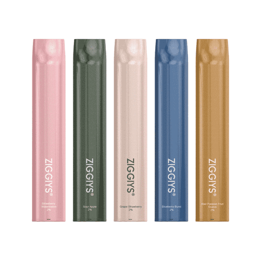 20mg Ziggiys G6 Disposable Vape Pod 600 Puffs - Vape Center