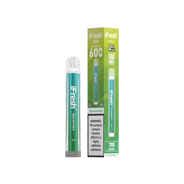 20mg iFresh Crystal Disposable Vape Device 600 Puffs - Vape Center