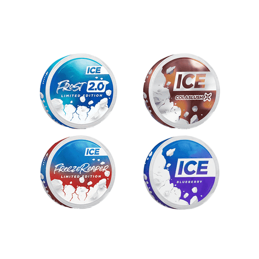 22mg Ice Nicotine Pouches - 20 Pouches - Vape Center