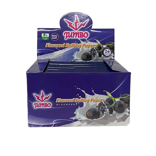 24 Jumbo Flavoured King Size Rolling Papers - 2d0116-20