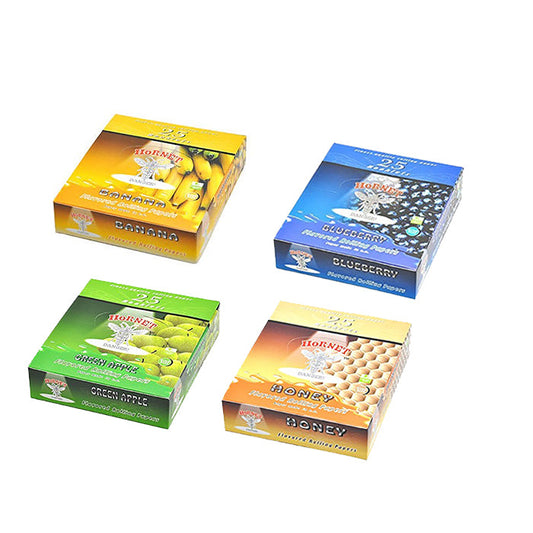 25 Hornet Flavoured King Size Rolling Paper - 12 Flavours - 2d0116-20
