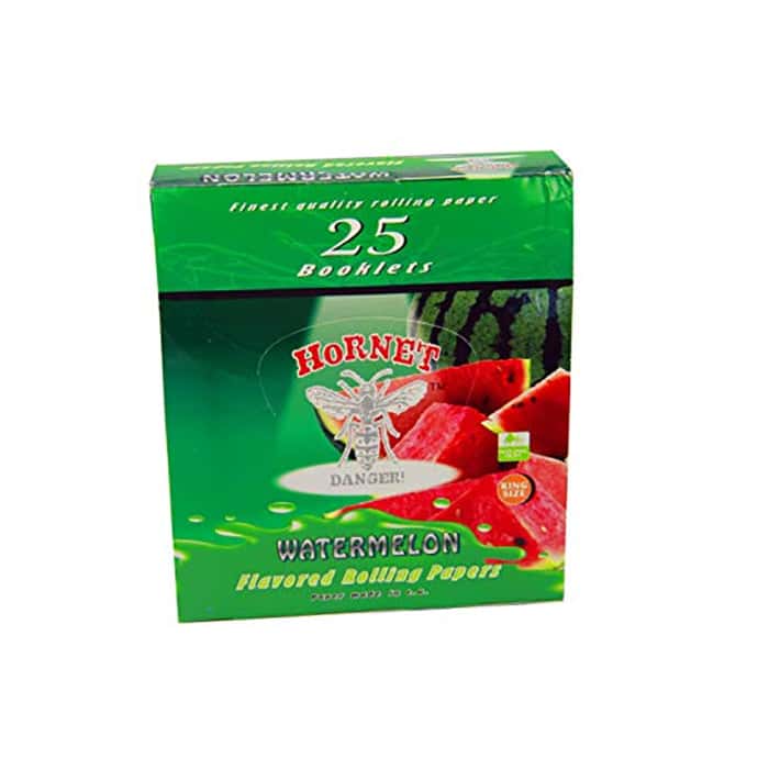 25 Hornet Flavoured King Size Rolling Paper - 12 Flavours - Vape Center