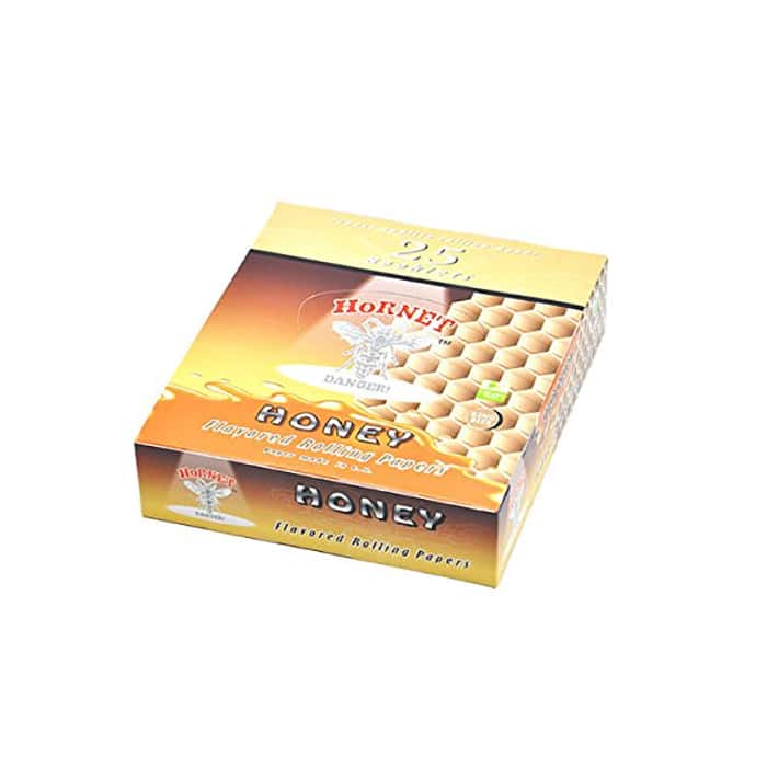 25 Hornet Flavoured King Size Rolling Paper - 12 Flavours - Vape Center