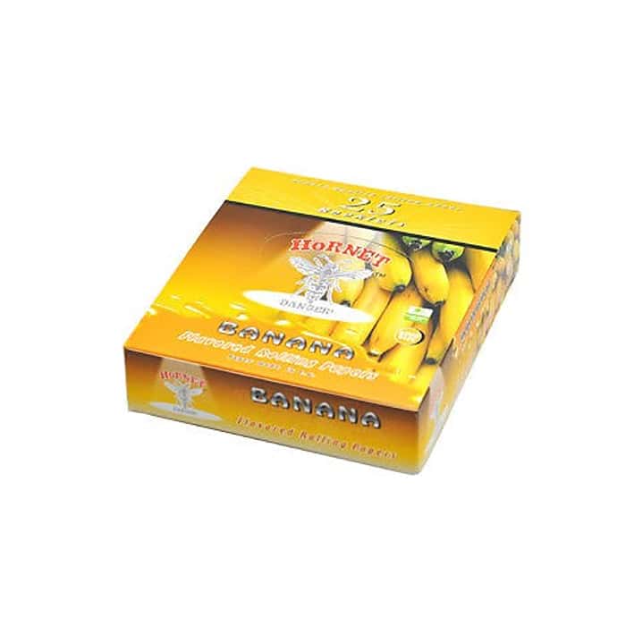 25 Hornet Flavoured King Size Rolling Paper - 12 Flavours - Vape Center