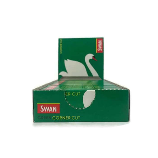 25 Swan Green Regular Size Rolling Papers - Vape Center