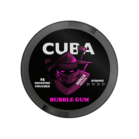 30mg CUBA Ninja Nicotine Pouches - 25 Pouches - 2d0116-20