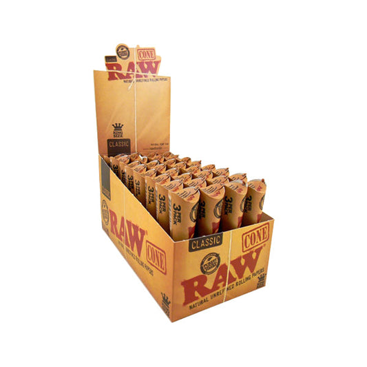 3 x 32 Raw Classic King Size Cones - 2d0116-20