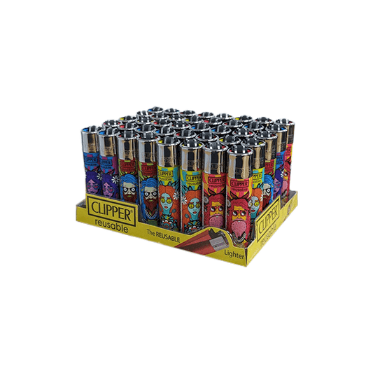 40 Clipper Classic Large Flint Always Hippie 2 - CL3C1621UKH - Vape Center