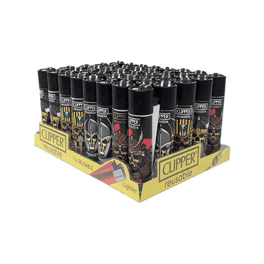 40 Clipper Classic Large Flint Ancient Skulls - CL3C1526UK - Vape Center