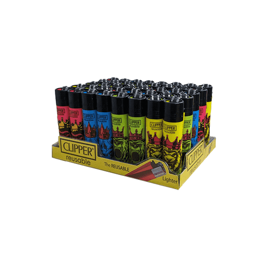 40 Clipper Classic Large Flint King Safari - CL3C1618UKH - Vape Center