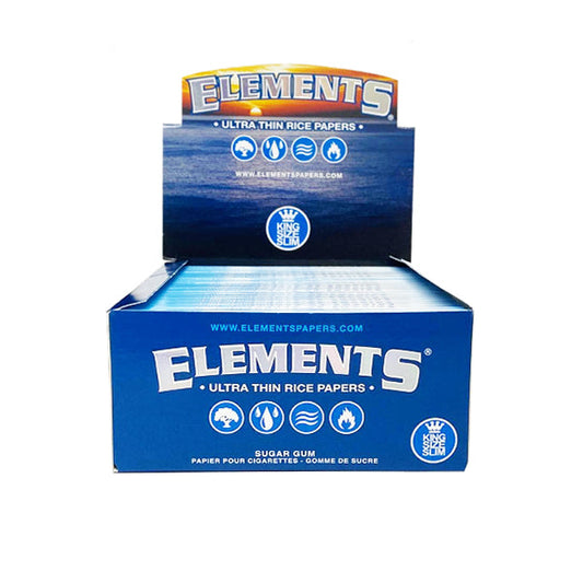 50 Elements King Size Slim Ultra Thin Papers - 2d0116-20