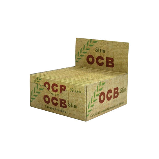 50 OCB Organic Hemp King Size Slim Papers - 2d0116-20
