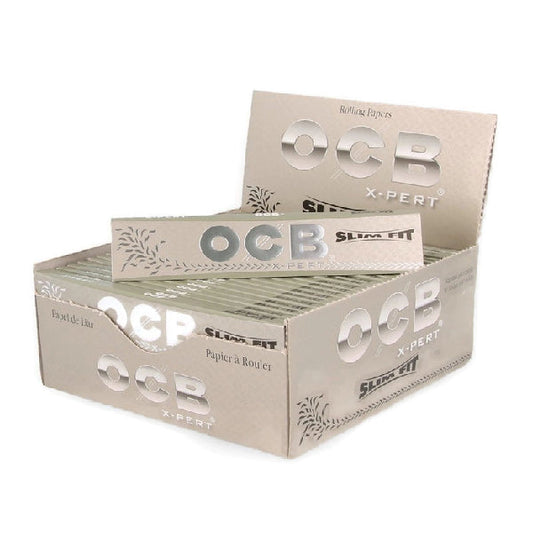 50 OCB Xpert Silver King Size Slimfit Papers - 2d0116-20