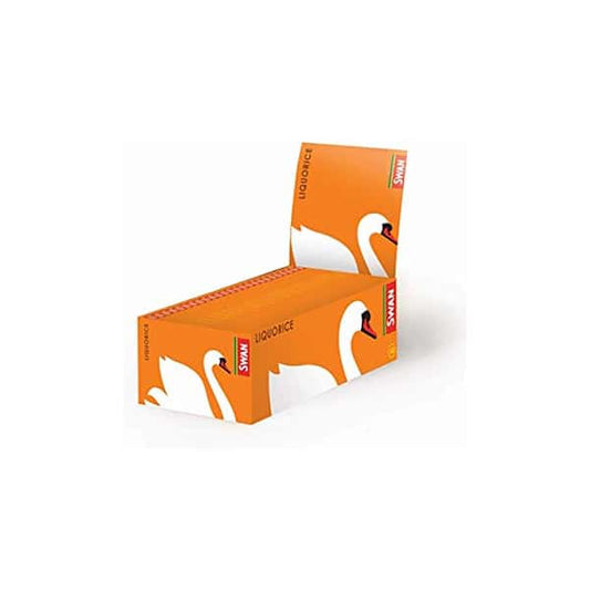 50 Swan Liquorice Regular Size Rolling Papers - Vape Center