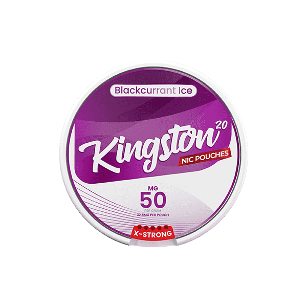 50mg Kingston Nicotine Pouches - 20 Pouches - Vape Center