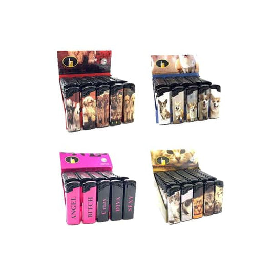 50 x 4Smoke Electronic Printed Lighters - DY068 - Vape Center