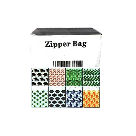 5 x Zipper Branded 2 x 2 Printed Baggies - 2d0116-20
