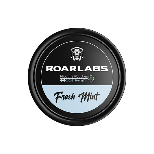 6mg Roar Labs Fresh Mint Nicotine Pouch - 20 Pouches - 2d0116-20