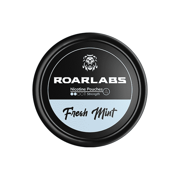 6mg Roar Labs Fresh Mint Nicotine Pouch - 20 Pouches - Vape Center