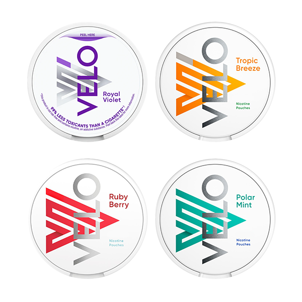 6mg Velo Medium Strength Nicotine Pouches - 20 Pouches - Vape Center