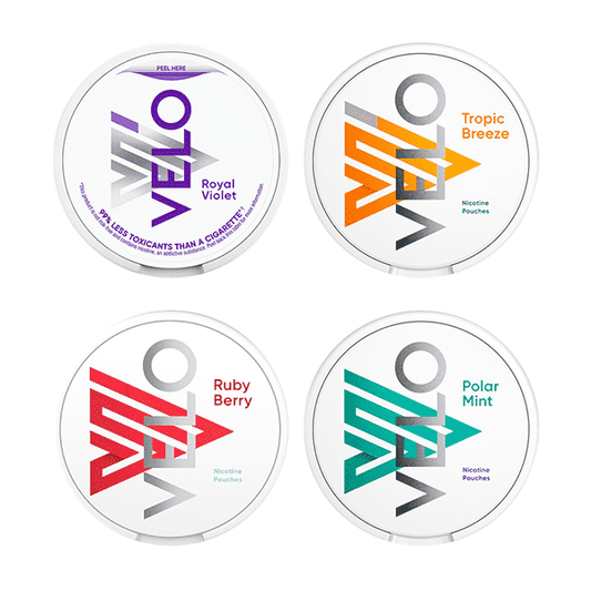 6mg Velo Slim Medium Strength Nicotine Pouches - 20 Pouches - Vape Center