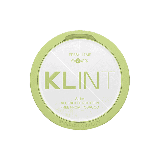 8mg Klint  Fresh Lime Slim Nicotine Pouch - 20 Pouches - Vape Center
