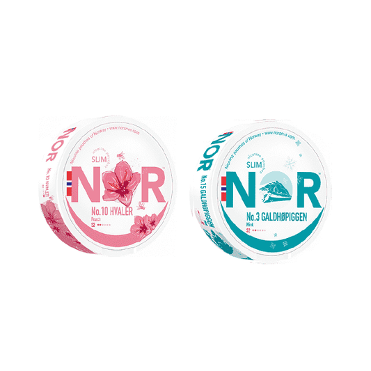 8mg NOR Slim Nicotine Pouches - 20 Pouches - Vape Center