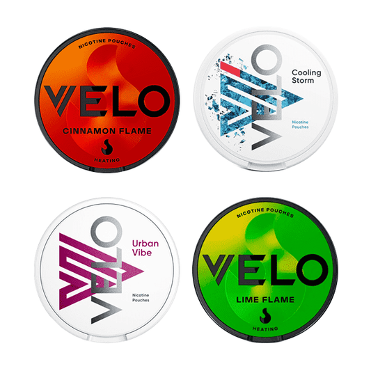 8mg Velo Slim Medium Strength Nicotine Pouches - 20 Pouches - Vape Center