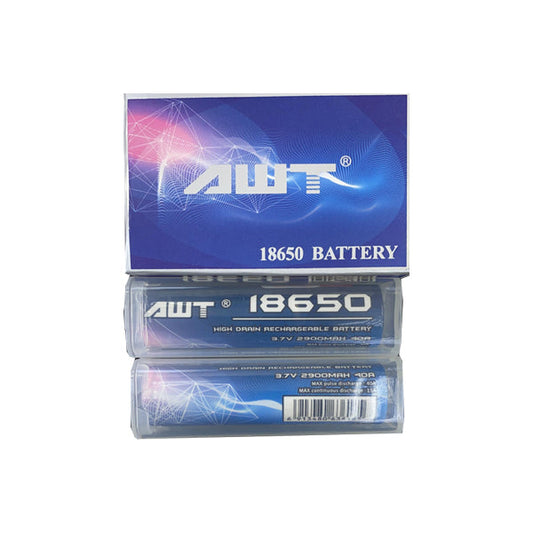 AWT 18650 3.7V 2900mAh 40A Battery - 2d0116-20