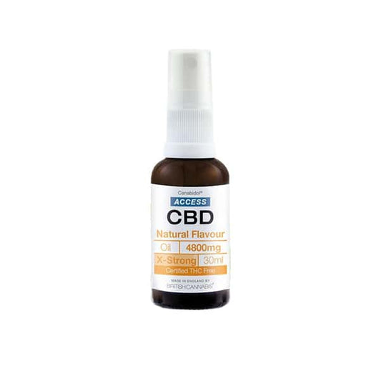 Access CBD 4800mg CBD Broad Spectrum Oil Mixed 30ml - Vape Center
