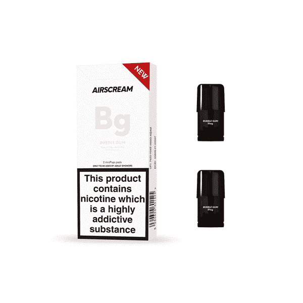 AirsPops By Airscream Pre-filled Replacement Pods 2PCS 1.2ml - Vape Center