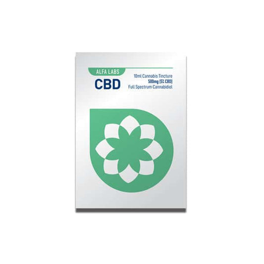 Alfa Labs 500mg CBD Tincture Oil 10ml - Vape Center