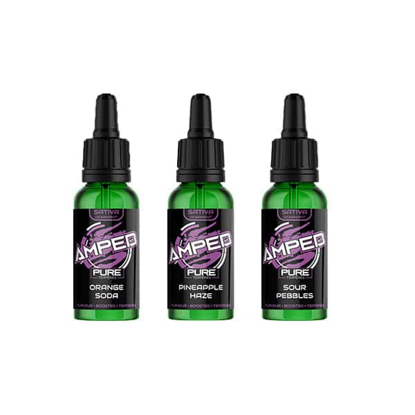 Amped Sativa Pure Terpenes - 10ml - Vape Center