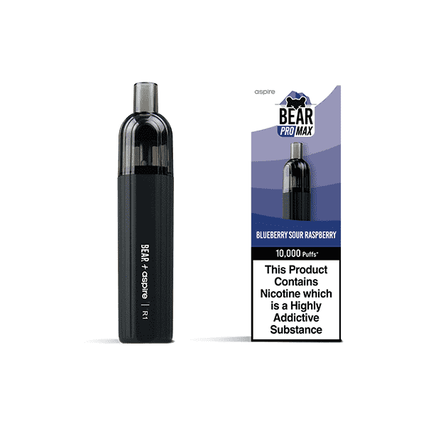 Bear Pro Max 10000 Puffs Bar Series Includes 3X Nic Salts 20mg - Vape Center