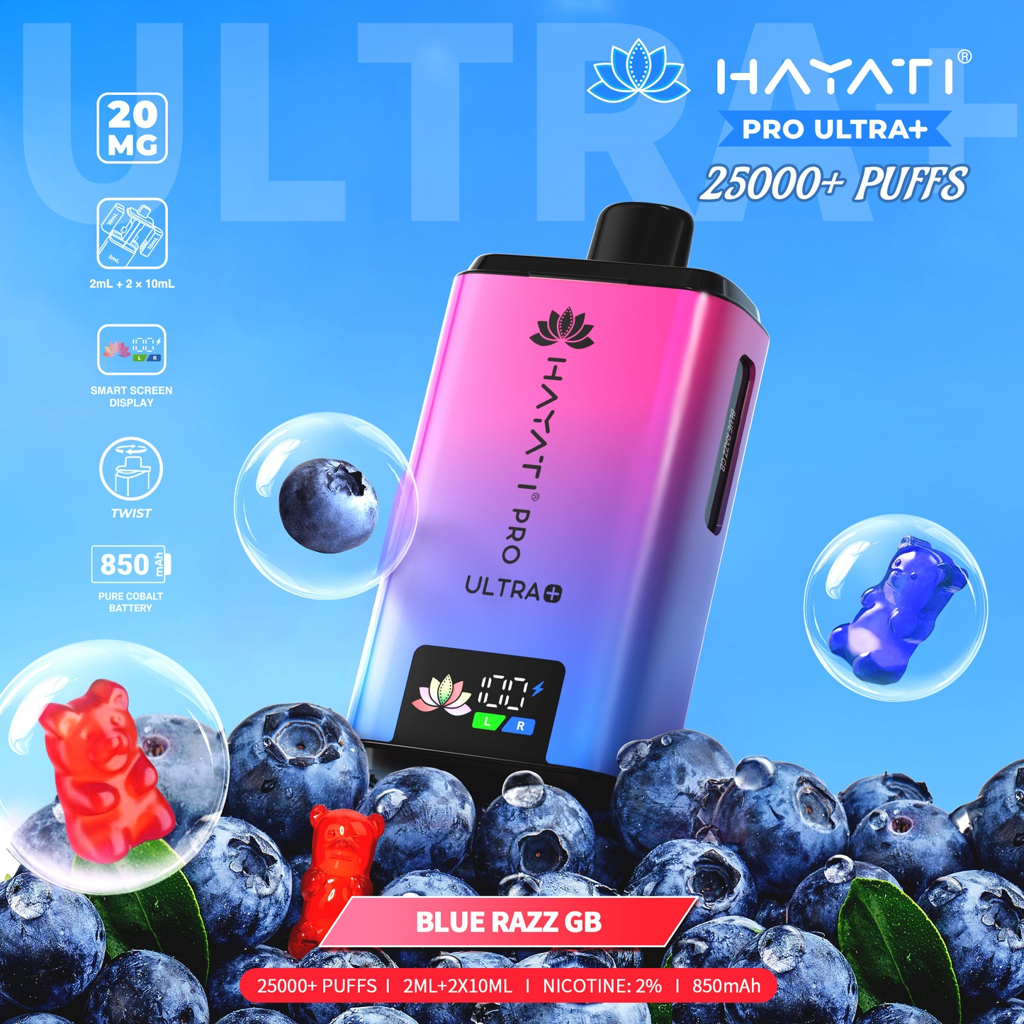 Hayati Pro Ultra+ 25000 - Pod Kit