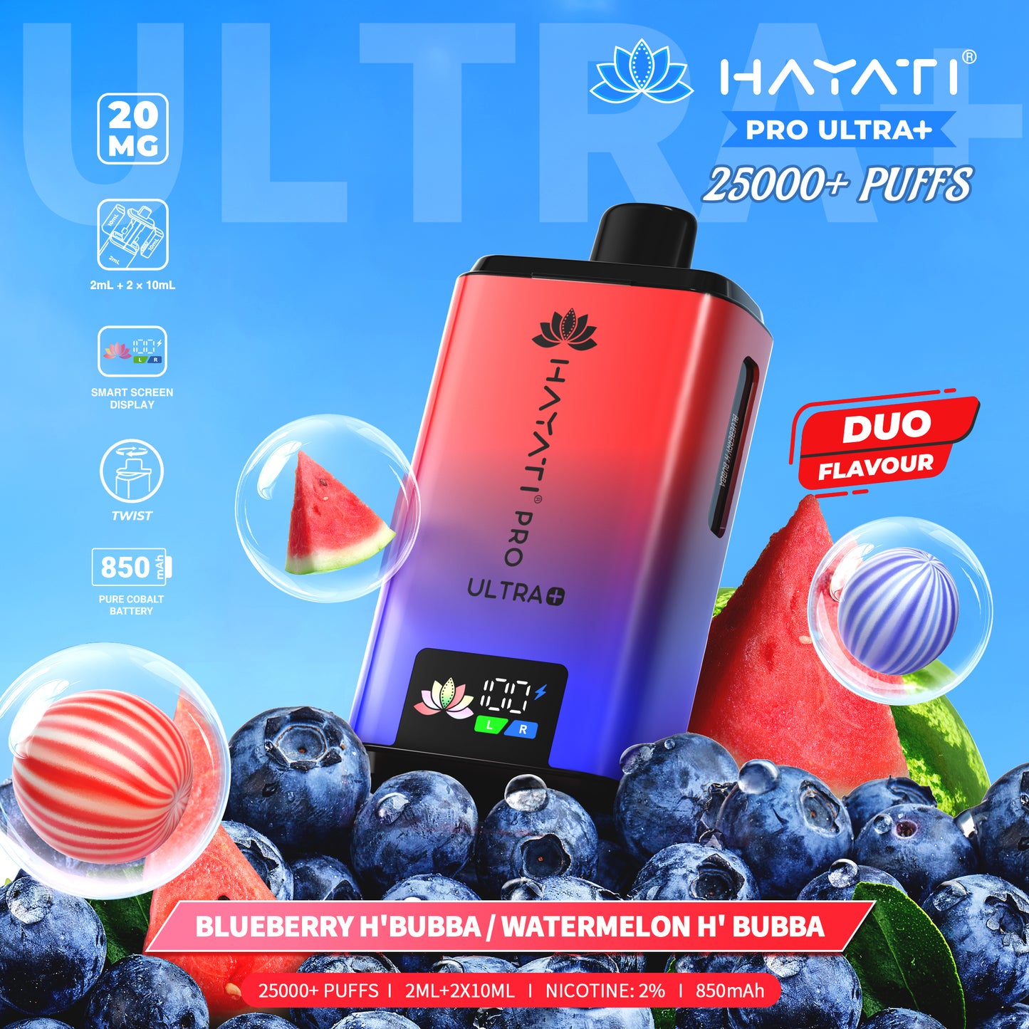 Hayati Pro Ultra+ 25000 - Pod Kit
