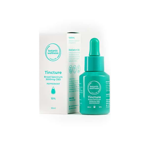 Botanic Wellness 3000mg CBD Tincture Oil - 30ml - Vape Center