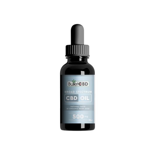 Bullet CBD 500mg Broad Spectrum CBD Oil - 10ml - Vape Center