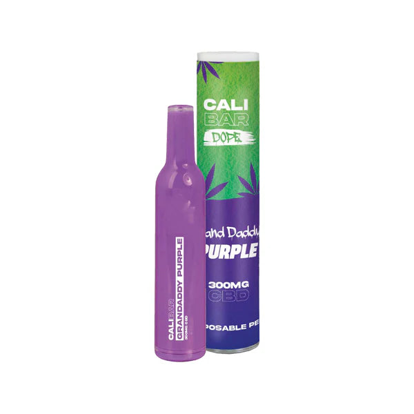 CALI BAR DOPE 300mg Full Spectrum CBD Vape Disposable - Terpene Flavoured - Vape Center