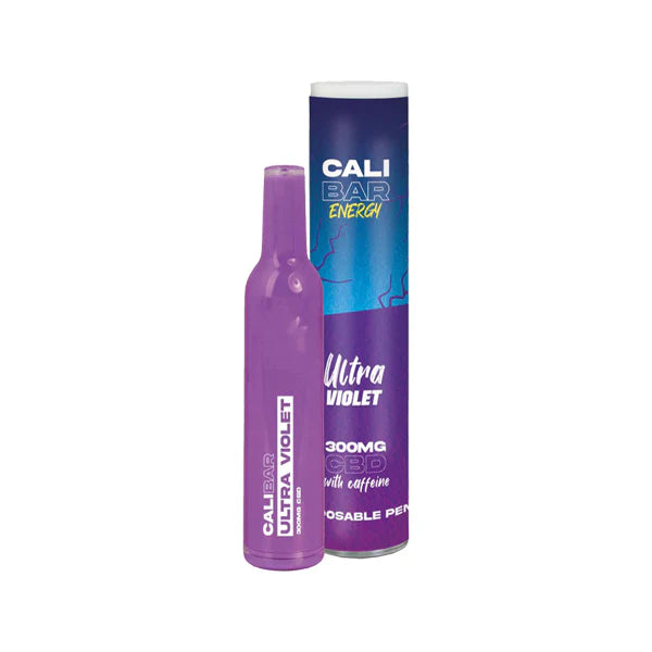 CALI BAR ENERGY with Caffeine Full Spectrum 300mg CBD Vape Disposable - Vape Center