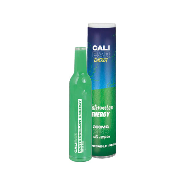 CALI BAR ENERGY with Caffeine Full Spectrum 300mg CBD Vape Disposable - Vape Center