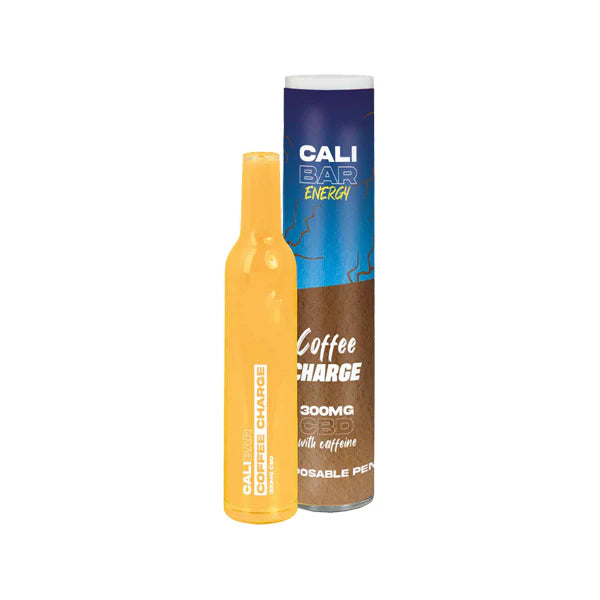 CALI BAR ENERGY with Caffeine Full Spectrum 300mg CBD Vape Disposable - Vape Center