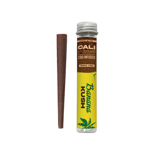 CALI CONES Cocoa 30mg Full Spectrum CBD Infused Cone - Banana Kush - Vape Center